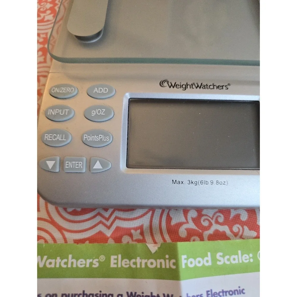 Weight Watchers Electronic Food Scale with Points Plus Values